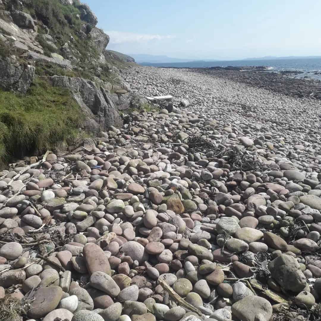 balchladich Beach after cleaning