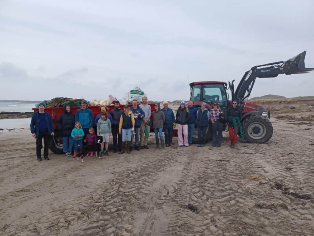 Crossapol beach volunteers
