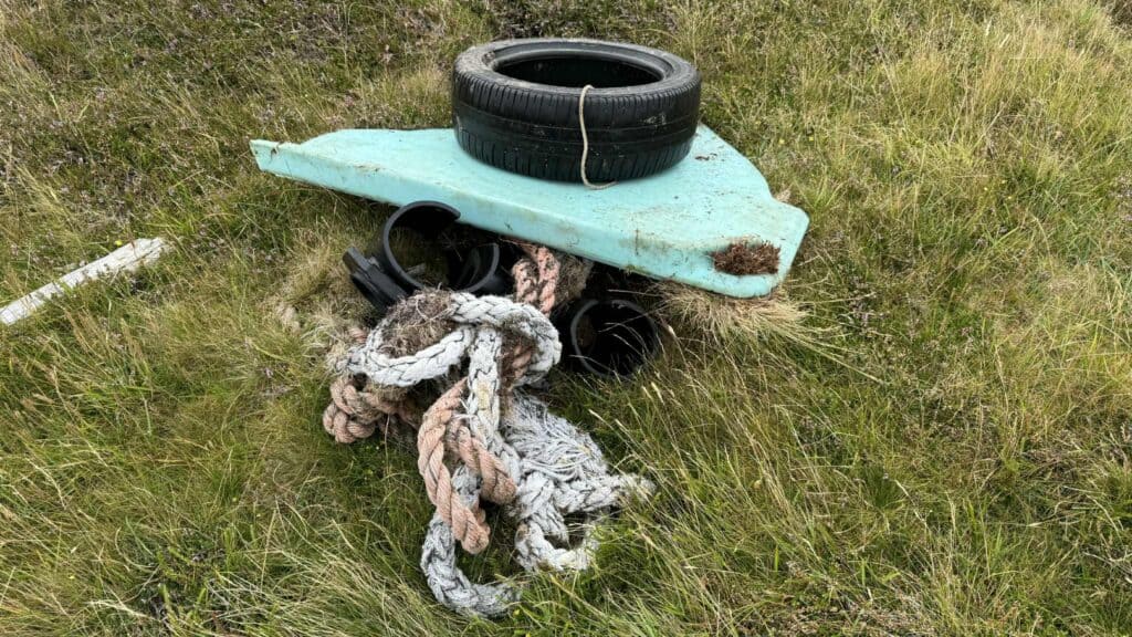 Loch Eribol beach clean October 2025