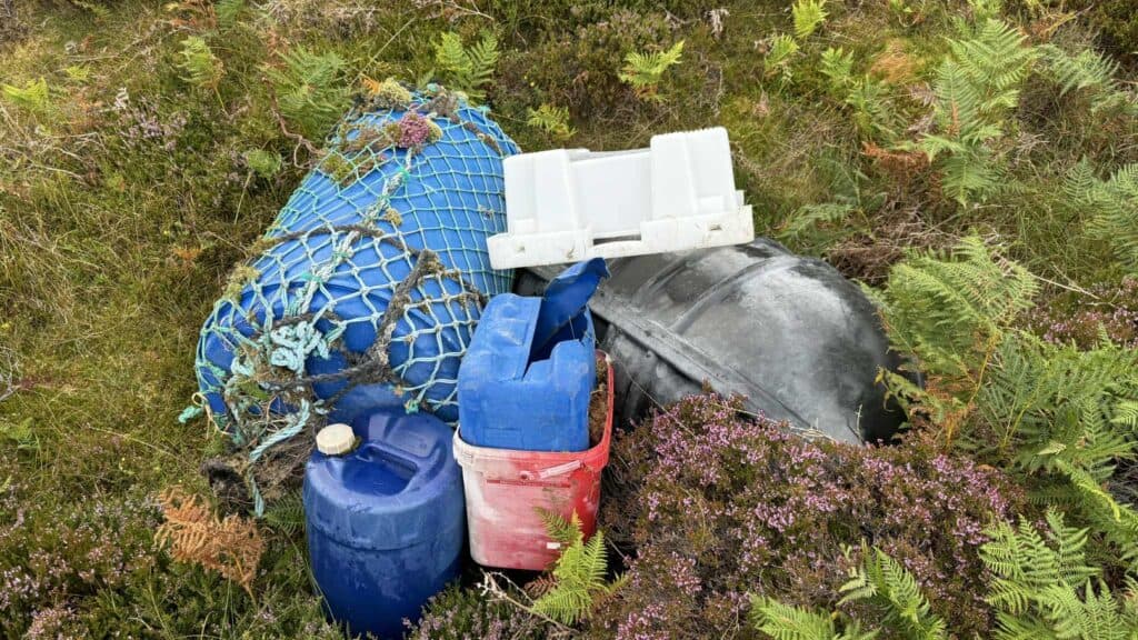 Loch Eribol beach clean October 2025